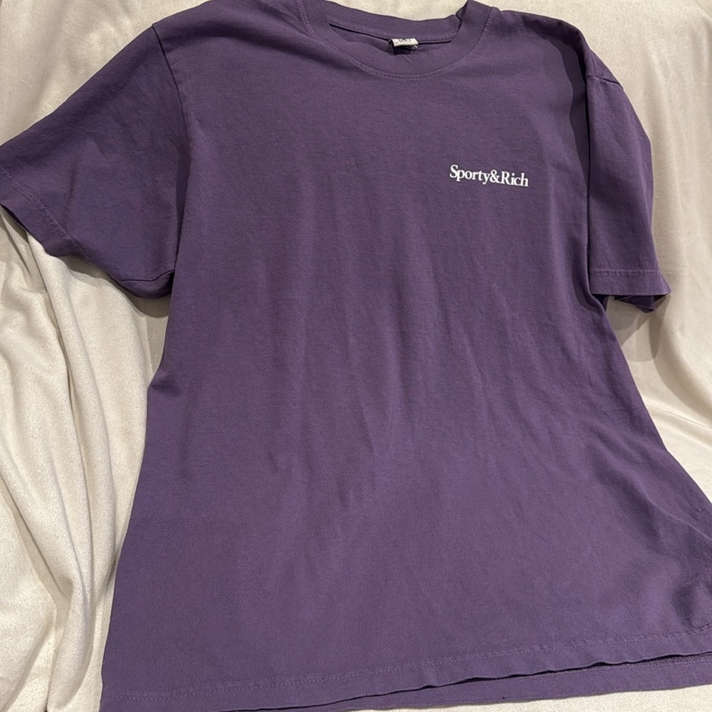 Sporty & Rich Health Is Wealth T-Shirt View 3